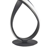 Pagazzi Fraser Matte Black LED Table Lamp