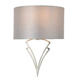 Pagazzi Lyla Satin Nickel Wall Light
