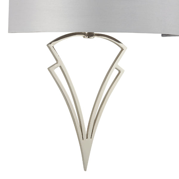 Pagazzi Lyla Satin Nickel Wall Light