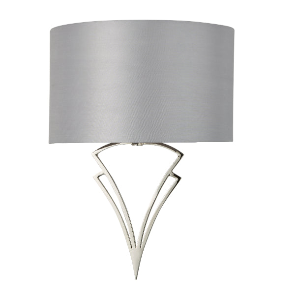 Pagazzi Lyla Satin Nickel Wall Light