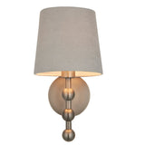 Pagazzi Bobble Aged Pewter Wall Light