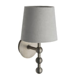 Pagazzi Bobble Aged Pewter Wall Light
