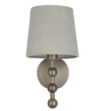 Pagazzi Bobble Aged Pewter Wall Light