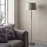 Pagazzi Bobble Aged Pewter Floor Lamp