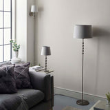 Pagazzi Bobble Aged Pewter Floor Lamp