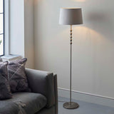 Pagazzi Bobble Aged Pewter Floor Lamp