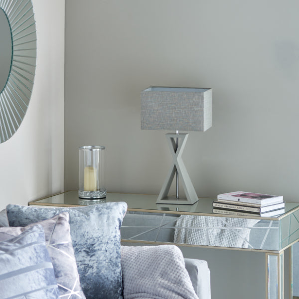 Pagazzi Kaden Grey Table Lamp