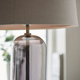 Pagazzi Lula Smoked Glass Touch Table Lamp