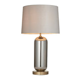 Pagazzi Lula Smoked Glass Touch Table Lamp