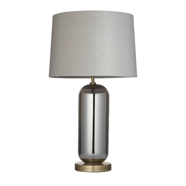 Pagazzi Lula Smoked Glass Touch Table Lamp