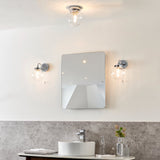 Pagazzi Amelie IP44 Polished Chrome Flush Ceiling Light