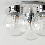 Pagazzi Amelie IP44 3 Light Flush Polished Chrome Ceiling Light