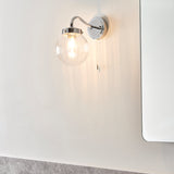 Pagazzi Amelie IP44 Polished Chrome Wall Light