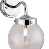Pagazzi Amelie IP44 Polished Chrome Wall Light