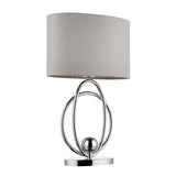 Pagazzi Loop Polished Chrome Touch Table Lamp