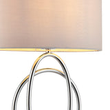 Pagazzi Loop Polished Chrome Touch Table Lamp
