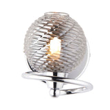 Pagazzi Twine Polished Chrome Wall Light