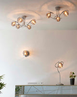 Pagazzi Twine Polished Chrome Wall Light