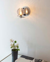 Pagazzi Twine Polished Chrome Wall Light