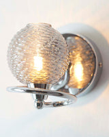 Pagazzi Twine Polished Chrome Wall Light