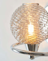 Pagazzi Twine Polished Chrome Wall Light