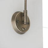 Pagazzi Madison Adjustable Antique Brass Wall Light