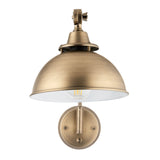 Pagazzi Madison Adjustable Antique Brass Wall Light