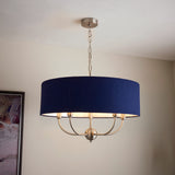 Pagazzi Maddie 5 Light Satin Nickel Ceiling Pendant