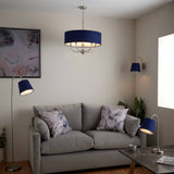 Pagazzi Maddie 5 Light Satin Nickel Ceiling Pendant