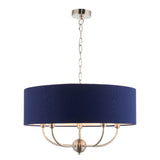 Pagazzi Maddie 5 Light Satin Nickel Ceiling Pendant