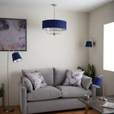 Pagazzi Maddie 5 Light Satin Nickel Ceiling Pendant