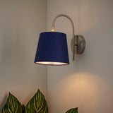 Pagazzi Maddie Satin Nickel Wall Light