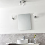 Pagazzi Tago 3 Light Semi Flush Ceiling Light