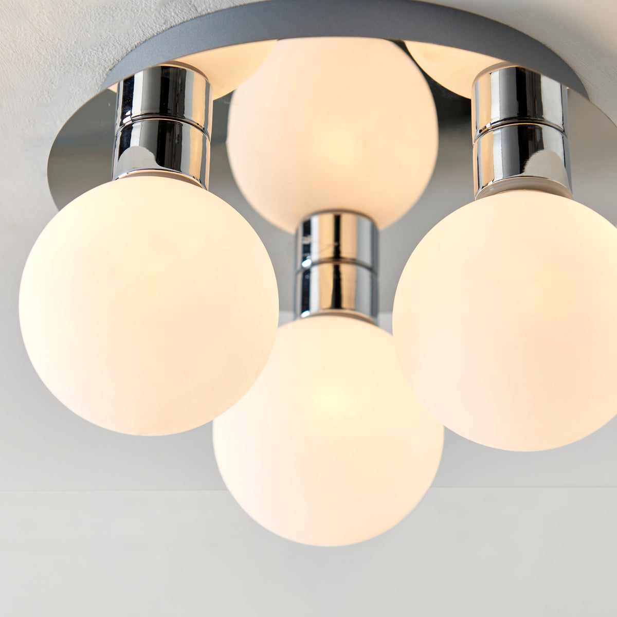 Pagazzi Tago 3 Light Semi Flush Ceiling Light