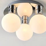 Pagazzi Tago 3 Light Semi Flush Ceiling Light