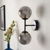 Pagazzi Reeko Matt Black Wall Light