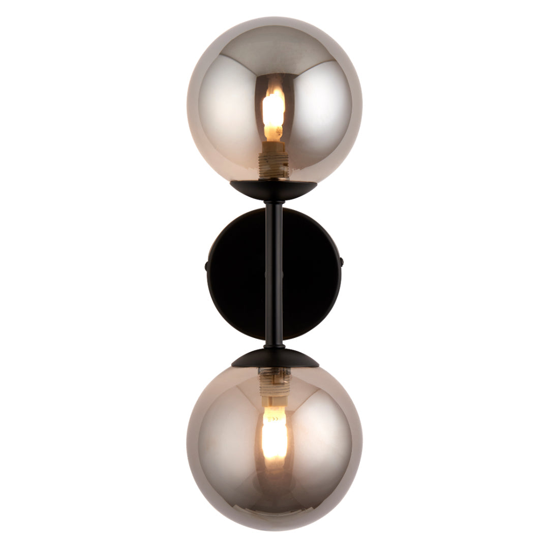 Pagazzi Reeko Matt Black Wall Light