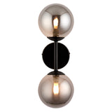 Pagazzi Reeko Matt Black Wall Light
