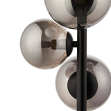 Pagazzi Reeko 5 Light Matte Black Ceiling Pendant