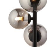 Pagazzi Reeko 5 Light Matte Black Ceiling Pendant
