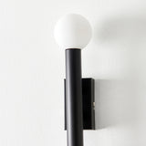 Pagazzi Toronto Matt Black IP44 2 Light Wall Light
