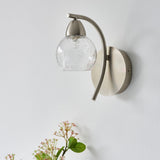 Pagazzi Callen Satin Nickel Wall Light