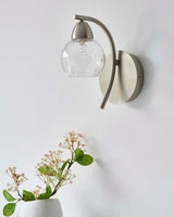 Pagazzi Callen Satin Nickel Wall Light