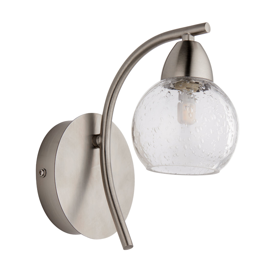 Pagazzi Callen Satin Nickel Wall Light
