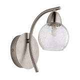 Pagazzi Callen Satin Nickel Wall Light