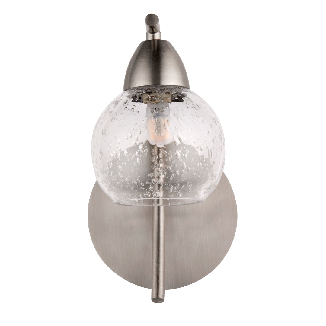Pagazzi Callen Satin Nickel Wall Light