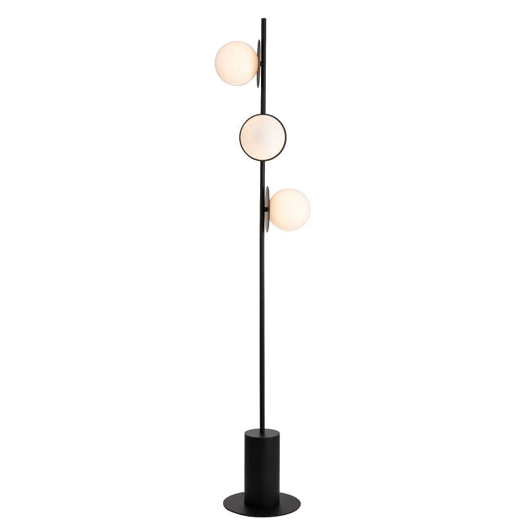 Pagazzi Satellite Matt Black Floor Lamp