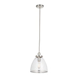 Pagazzi Brunswick Polished Nickel Ceiling Pendant