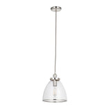 Pagazzi Brunswick Polished Nickel Ceiling Pendant