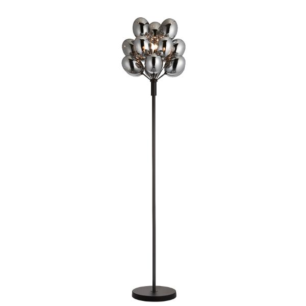 Pagazzi Tatum Matt Black Floor Lamp